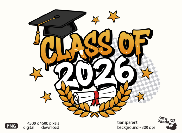 Class of 2026 Sublimation Design Png: A Creative Asset