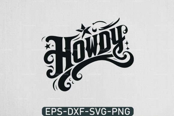 Cowboy and Cowgirl Howdy T-Shirt Design: Western Charm