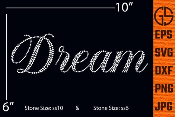 Elevate Your Creative Projects with Dream Rhinestone Template Design