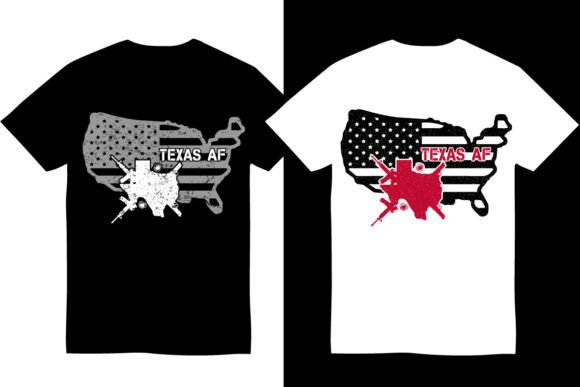 Texas Map & USA Map T-Shirt Design: A Designer's Asset