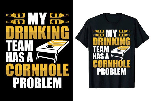 Vintage Cornhole Player T-shirt Design: A Retro Asset for Modern Branding